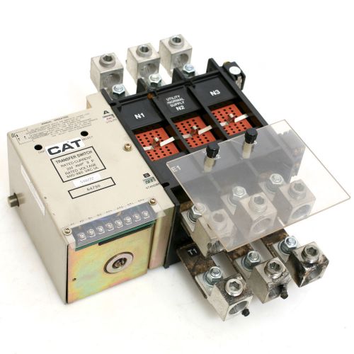 Caterpillar MAC-DT 200A Transfer Switch Magnetically Actuated Double Throw