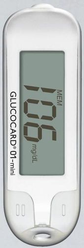 Compact Blood Glucose Test Meter GLUCOCARD 01-Mini