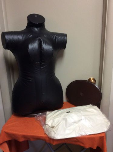 Two Mannequin Forms Torsos Plus Size Female and XL Size Male
