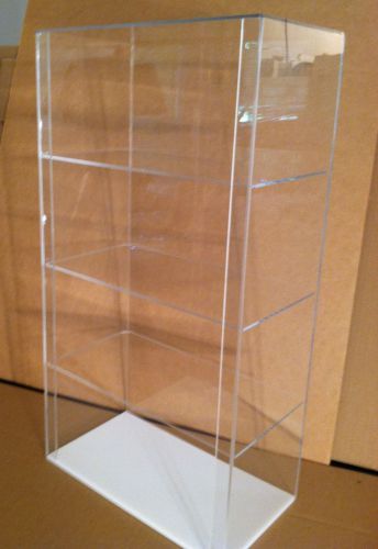 Special acrylic countertop display case 12 x 7 x 22.5 (different shelf spacing) for sale