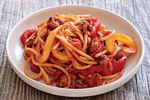 Spicy Sichuan pepper and chilli poached fish and Sausage Recipe