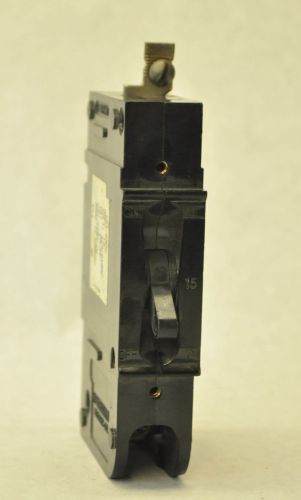 Heinemann CD1-G3AW Circuit Breaker 15A 120/240V Single Pole