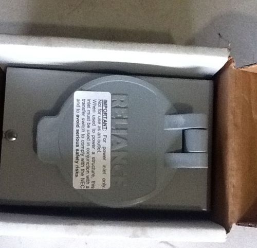 New Reliance Power Inlet Box PB30 30Amps outdoor