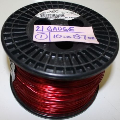 21.0 Gauge Rea Magnet Wire 10 lbs 8.7 oz / Fast Shipping / Trusted Seller !