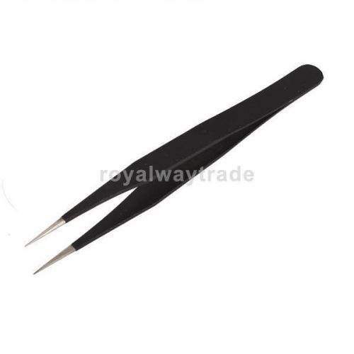 Stainless steel anti-magnetic antistatic straight tips tweezer for sale