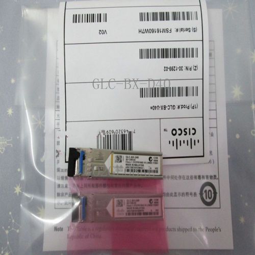 40KM MO0P78 in Sealed and CISCO GLC-BX-U40 NEW GLC-BX-D40 module SFP 1.25G LC 60