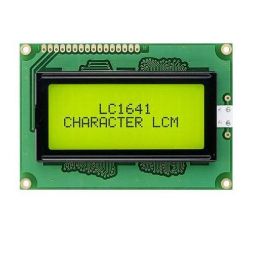 1604 16X4 16*04 Character LCD Module Display LCM Yellow Green Backlight