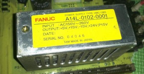 A14L-0102-0001 Fanuc Power Supply type HMC-1365 Input AC150V~260V