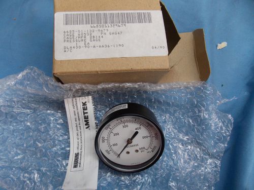 Ametek gag47 0-600 psi 0-4000 kpa pressure gauge new for sale