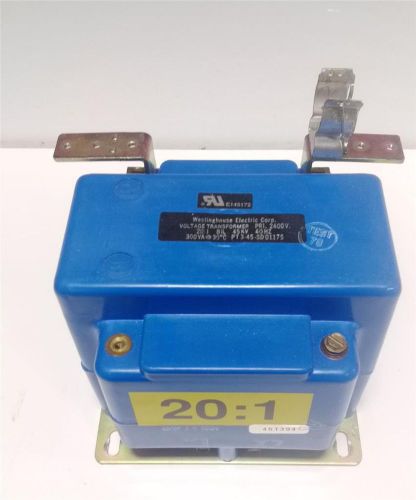 Westinghouse 2400v  voltage transformer pt 3-45-sd01175 for sale