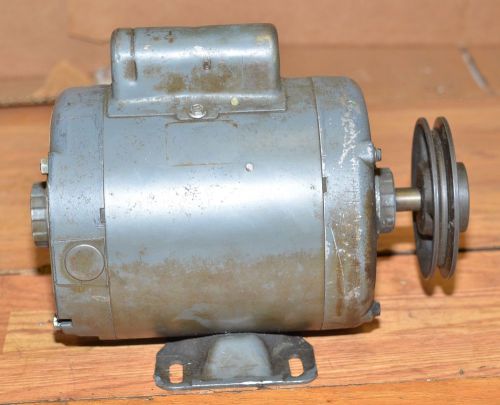 Vintage Century electric motor 115/230 1725 rpm 1/3 hp machine shop tool