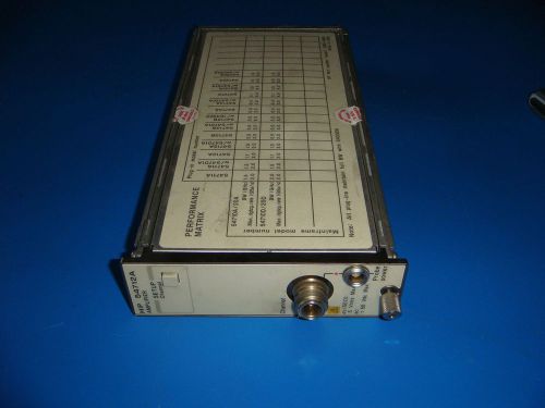 HP Agilent 54712A Plug-in 1GHz Amplifier for 54720D *T2