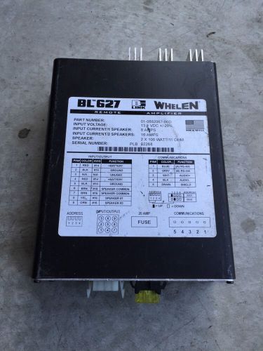 BL627 B Link Serial Whelen Remote Blink Bl-627 Ultra 9m 9u