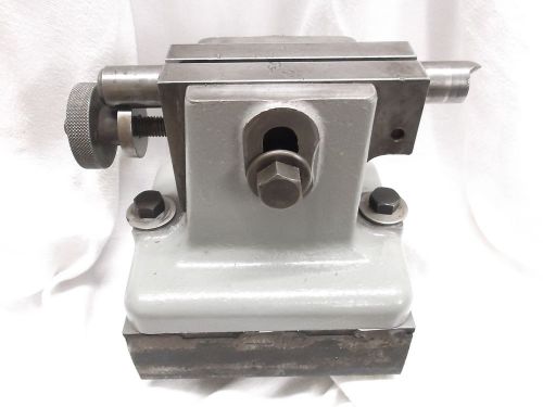 Adjustable center height indexing dividing head tail stock 5 1/2&#034; - 6 1/2&#034; +2&#034; for sale