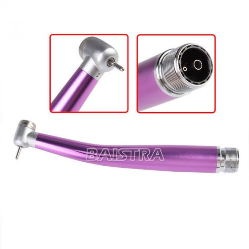Max Style Dental Push Button Standard Head High Speed Handpiece 2 Holes Purple