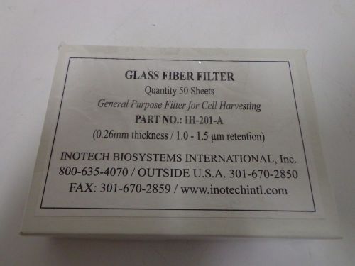 Inotech Glass Fiber Filters IH-201-A Open Box FREE SHIPPING
