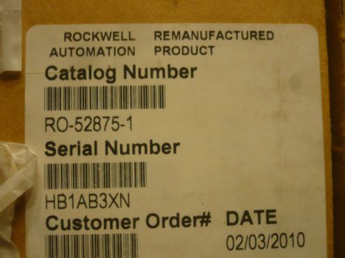 New Rockwell Reliance 0-52875-1 PCB Board