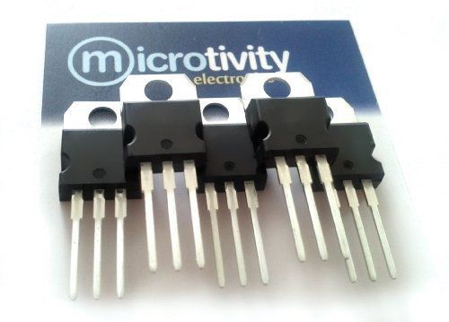 microtivity Pack of 5 LM317 Adjustable Voltage Regulator ICs