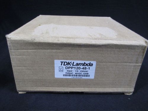 #JS56 TDK-Lamba DPP120-48-1 Power Supply 115-230VAC , 48VDC