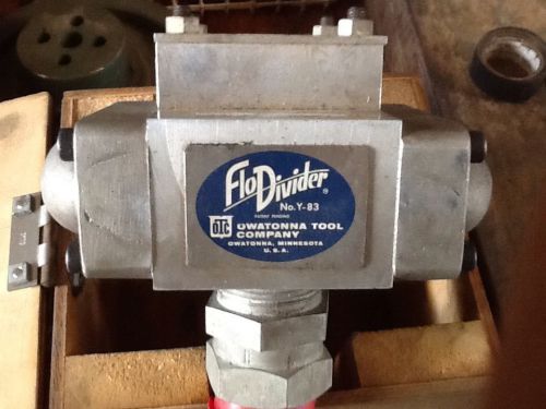 OTC flow divider. Hydraulic service tools.  vintage