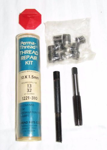Thread Bolt Fitting Repair Kit 10 x 1.5 mm  Vintage Perma Kit No 1221-310