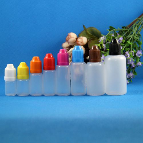 Wholesale 10000 pcs child proof safe plastic dropper bottles 5,10,20,30,50ml etc for sale