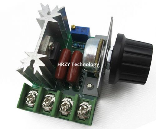Max Power 2000W AC SCR Electric Voltage Regulator Speed Temperature Controller
