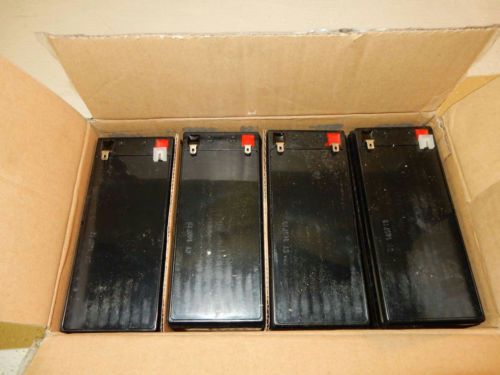 Lot of (4) ultratech 1270 12v 7ah sla battery for sale