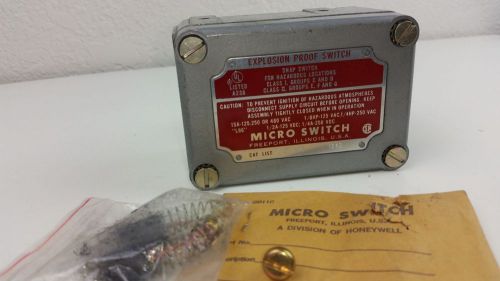 Honeywell Micro Switch EX-AR Explosion Proof Snap Limit Switch Hazard Locations