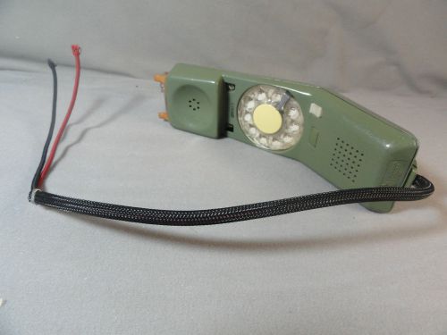 Vintage Rotary DialTest Set Lineman Telephone from BELL CANADA (\green)