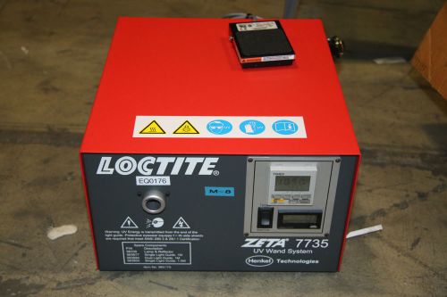 (1) Used Loctite Zeta 7735 UV Light Cure Wand System