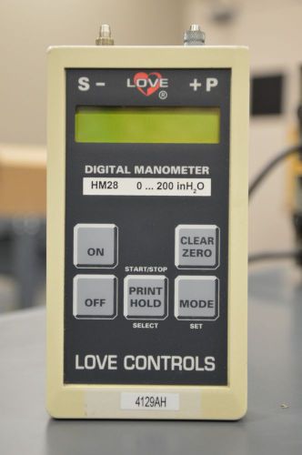 Love Controls Digital Manometer HM28