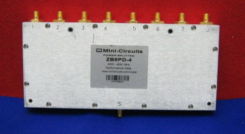Mini-circuits power splitter zb8pd-4 2000-4200 mhz for sale