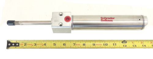 New schrader bellows pneumatic air cylinder heavy duty 3” stroke ss for sale