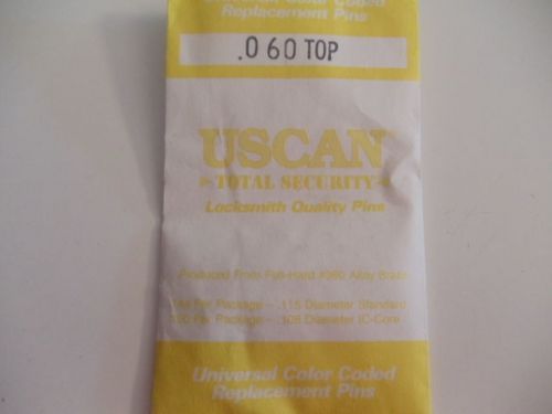 Uscan Locksmith Quality Pins .060 TOP  Qty 1