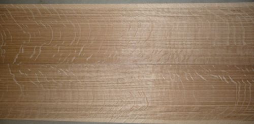 Flake white Oak wood veneer 5.5&#034;x30&#034;