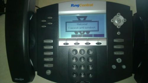 LOT-3 POLYCOM IP-550 SOUNDPOINT HD SIP VOIP DIGITAL BUSINESS PHONES EUC