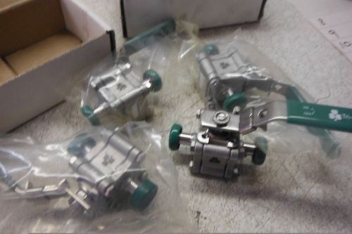 TRI-CLOVER 5308-0718-05  1/2&#034; VALVES  LOT OF 4  NEW