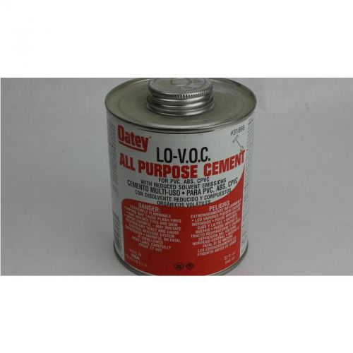 All purpose cement lo-v.o.c. oatey calking and cement 31898 clear for sale