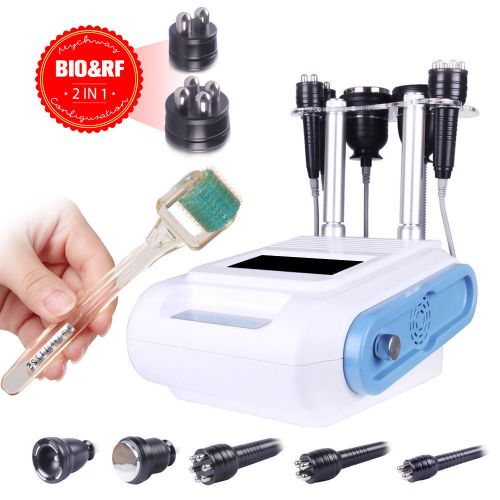 Derma Roller Needle + BIO Vacuum Cavitation Radio Frequency RF Slimming Machine