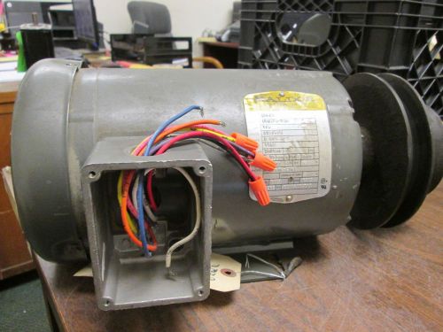 Baldor Motor M3543 3/4HP 1140RPM 230/460V 2.8/1.4A 60Hz 3Ph Used