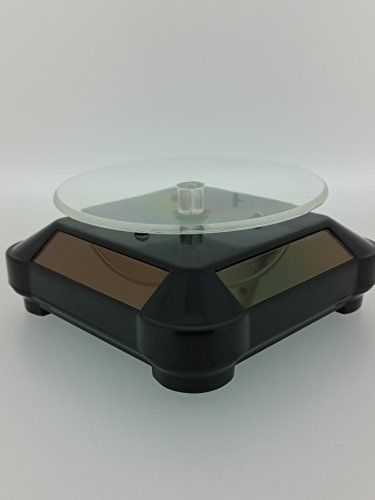 Rotating Solar Showcase Display Stand- could be used for Models, Jewellery, Watc