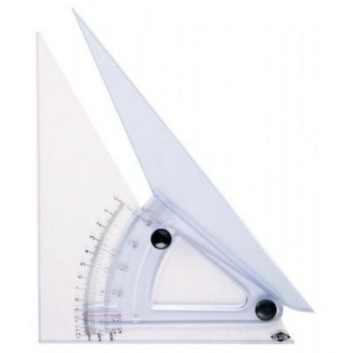 NEW Alvin 12-Inch Computing Trig-Scale Adjustable Triangle (LX712K)