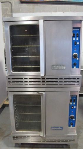 Imperial icv2 turbo flow double deck electric convecion oven for sale