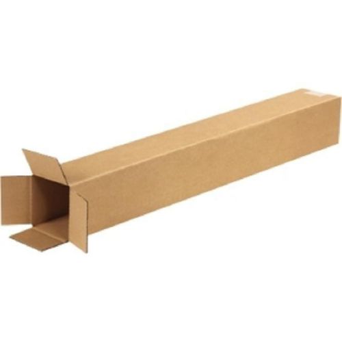 Corrugated cardboard tall shipping storage boxes 4&#034; x 4&#034; x 28&#034; (bundle of 25) for sale