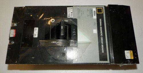 Square d q432400 3 pole 400 amp 240v i-line circuit breaker  clean used for sale