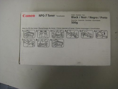 Canon Genuine NPG-7 (1377A002) Black Toner Cartridge