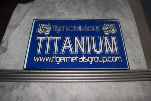Grade 9 Titanium Tube (  .5&#034; OD / 0.028&#039;&#039; Wall /  30&#034; Length) AS