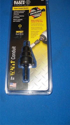 Klein Tools 85091 Power Conduit Reaming Drill Head - NEW!  Free Shipping