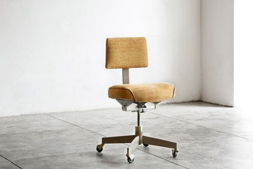 1960s vintage task office chair, refinished for sale